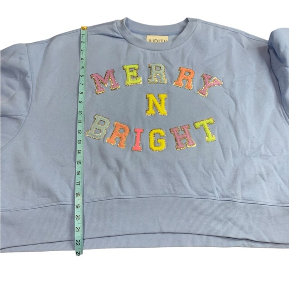 EUC Merry & Bright Judith March Christmas Pullover Sweater SZ XL - Picture 4 of 6
